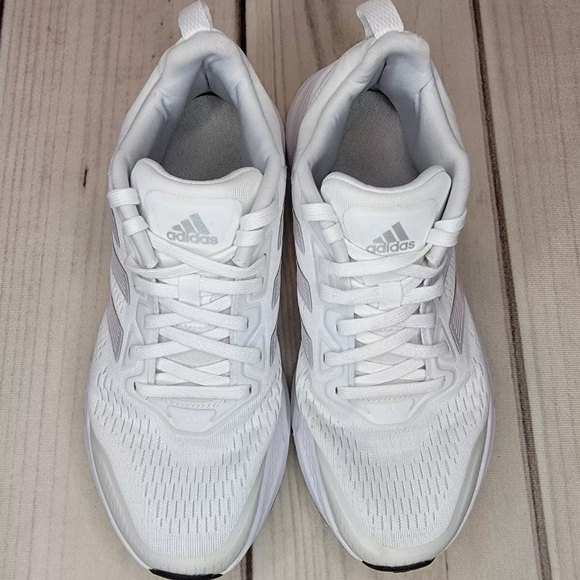 Adidas Womens Size 8.5 M White Questar Bounce CloudFoam Running Shoes - Picture 6 of 13